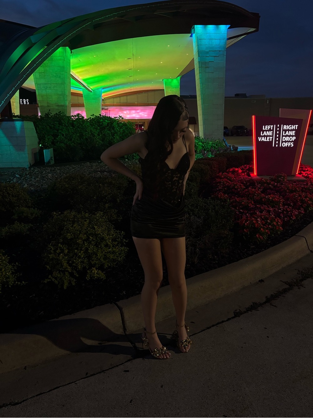 Windsor Black Sequin Bustier Mini Dress - Picture 4 of 5
